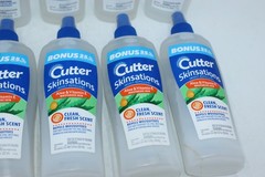 QTY:12 Cutter Skinsations Insect Repellent w/Aloe & Vitamin E 7.5 Oz Clean Fresh