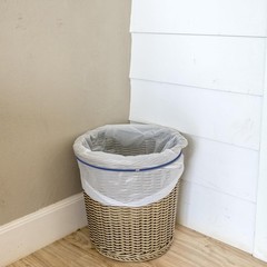 3 Pack Trash Can Bands Small(13-30gal), 1 Pcs Black+1 Blue+1 Green