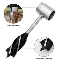 Hand Auger Wrench Outdoor Drill Survival Gear Jungle Camping Kits for Bushcraft