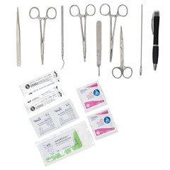 17-Piece Surgical Field Kit GI Style Emergency Kit First Aid