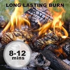 110 Pcs Natural Fire Starters for Fireplace, BBQ, Pizza Oven, Fire Pit & Grill