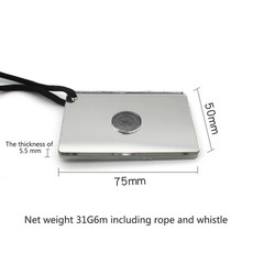 Survival Signal Mirror Emergency Rescue Outdoor Marine Kayak Mirror Reflection S