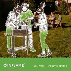 Inflame Fire Starters 800 pcs Fire Starters for Campfires, Grill, BBQ,
