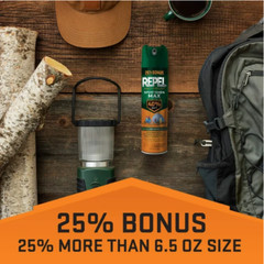 Repel Insect Repellent Sportsmen Max Formula 40% DEET Aerosol Value Pack -2 Cans