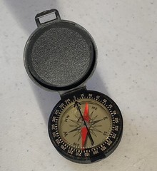 Hiking Compass Made in USA Taylor Instruments Companies USA