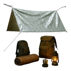 Mart Cobra Mylar Silver Emergency Blanket 52×82 Waterproof Windproof Camping