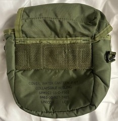 Authentic US Military Issue 2 QT Olive Canteen Cover With Bottle
