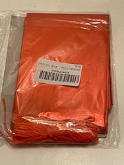 Jubsoscamp Tent Emergency Tube Tent 5×8 Ft Max Heat Retention Mylar Material.