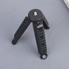 Mini LED Light Pocket Keychain Flashlight Tripod Rechargeable Key Light Stand