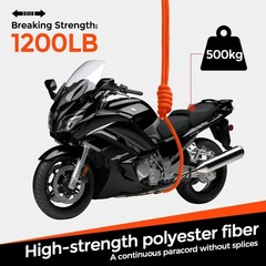 VITALUXE 1200lb Paracord Rope 4.4mm 15 Triple Strands