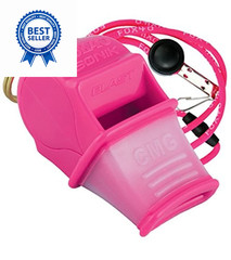 Fox 40 Sonik Blast CMG with Break Away Lanyard – Pink 1 inch,