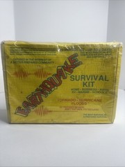 VTG Earthquakes Tornadoes & Hurricanes Survival kit Harvey Enterprises Co. 1989