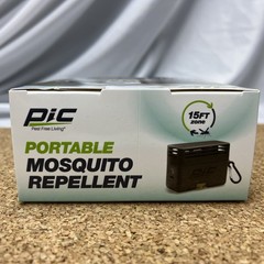 PIC Portable Mosquito Repeller Outdoor 15ft Zone Camping Patio New