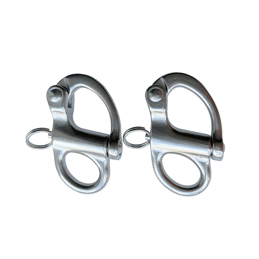 Stainless-Steel Quick Release Shackle – 2.75″(70mm) Fixed Bail Quick Release …