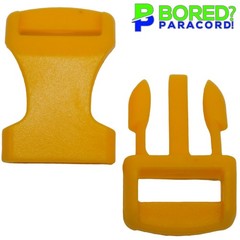 1/2″ Tangerine Paracord Buckles – ½» Buckle Comfortable Perfect for Crafting