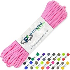 Brand New Paracord 100 FT Rose Pink
