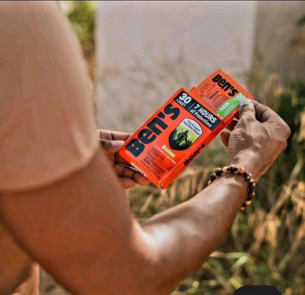Ben’s Tick & Insect Repellent Wipes [30% DEET]: 12-pack