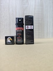 3 pack 360 Omni Pepper Spray Stream Max Strength Self Defense Protection