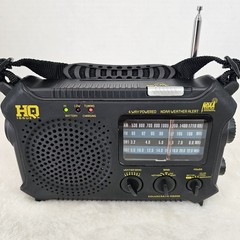 HQ Issue Solar Crank Emergency Weather RadioAM FM SW w/Alert