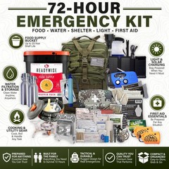 Family Comfort 72 Emergency Survival Kit/Backpack – 72 Hours for 2-6 People
