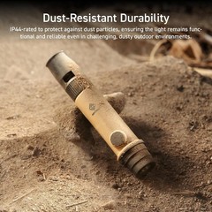 3-in-1 Flashlight, Lantern & Whistle, IP44 Water-Resistant, Dust-Resistant, AAA