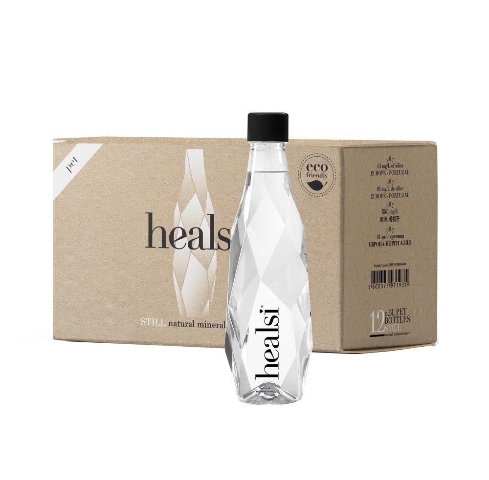 Healsi Natural Artesian Still Water, pH7, Rich in Silica, 12 x 16.9 fl oz – C…