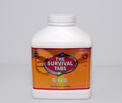 NEW The Survival Tabs 180 Chewable Tablets Strawberry Flavor