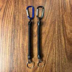 1PC Tactical Retractable Spring Elastic Rope Security Gear Tool Hiking Camping A