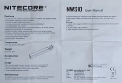 100% New Nitecore Titanium Lifesaving Emergency Survival SOS 120db Whistle