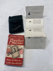 Vintage Dickson Pocket Hand Warmer NEW UNUSED in Box JonE Jon-E Japan