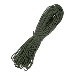 1PCS 2 mm 98FT Reflective Guyline Camping Paracord 3 Strands, Dark Green