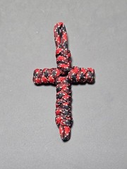 Handmade Cross 550 Paracord Key Chain (listing is for 1 cross) can buy multiple