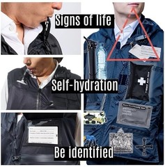 First Minute Vest Survival Camping ,earthquake,hurricane First Aid Kit