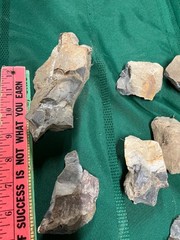 Vinton county Ohio flint Rock, Steel Striker, Fire Starter, Bushcraft, Survival