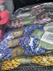 30+ QTY! MIX LOT- Parachute Paracaídas 550 Safety Straps Bungee Cords — NEW