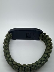Camouflage Survival Bracelet Multifunctional with Whistle and Knife for Camping