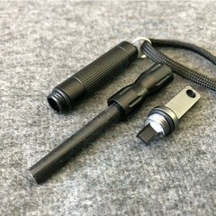 Flint Rod Camping Hiking Survival Metal Fire Starter Lighter FULL Magnesium Rod