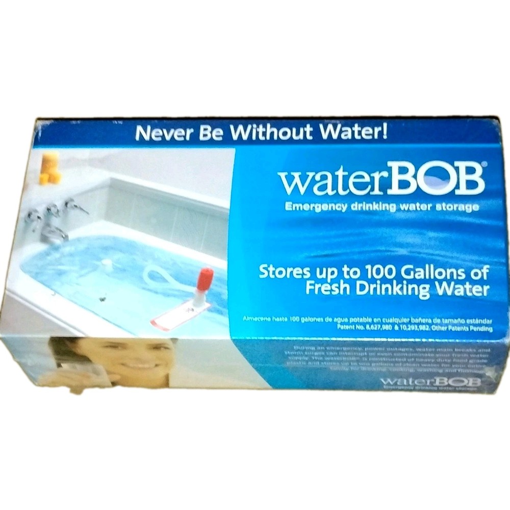 WaterBOB Bathtub Emergency Drinking Water Storage Container, 100 gallons