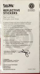 See Me Reflectivie stickers peel stick survival emergency prepare tactical UST