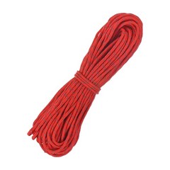 1PCS 2 mm 66FT Reflective Guyline Camping Paracord 3 Strands, Red