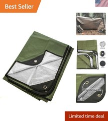 Heavy Duty Insulated Thermal Survival Blanket – 60x82in, Reflects 90% Heat
