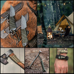 Survival Paracord 550 Fire Paracord Survivor Cord Nlyon Rope 10 Strands US Milit