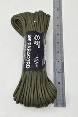 New Olive Atwood Rope MFG 550 Paracord (100 ft/30 m)