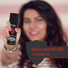 5 Bottles Feloiy Self Defense Pepper Spray 2 Oz Maximum Strength 10% OC US
