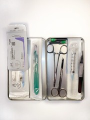 Individual First Aid Kit (IFAK) Condor Coyote Brown with Ethicon Suture Kit