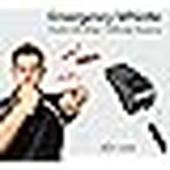 Sports Whistle 2 Pack Loud Plastic Whistles W/ Lanyard Coaches Referees Training