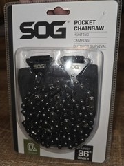 Sog Pocket Chainsaw Hunting Camping Outdoor Survival New Sealed In Package 36″