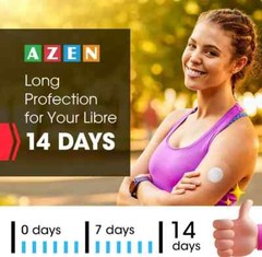 100 Pack Freestyle Sensor Covers for Libre 3 Waterproof Adhesive Patches