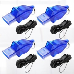 4 Set Sports Whistle Lanyard Practice Whistles Rope Referee Child Dedicated