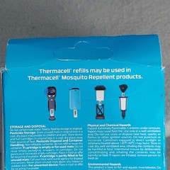 Thermacell Mosquito Repellent Refills 48 Hour Protection 15 Ft Zone 4 Cartridges